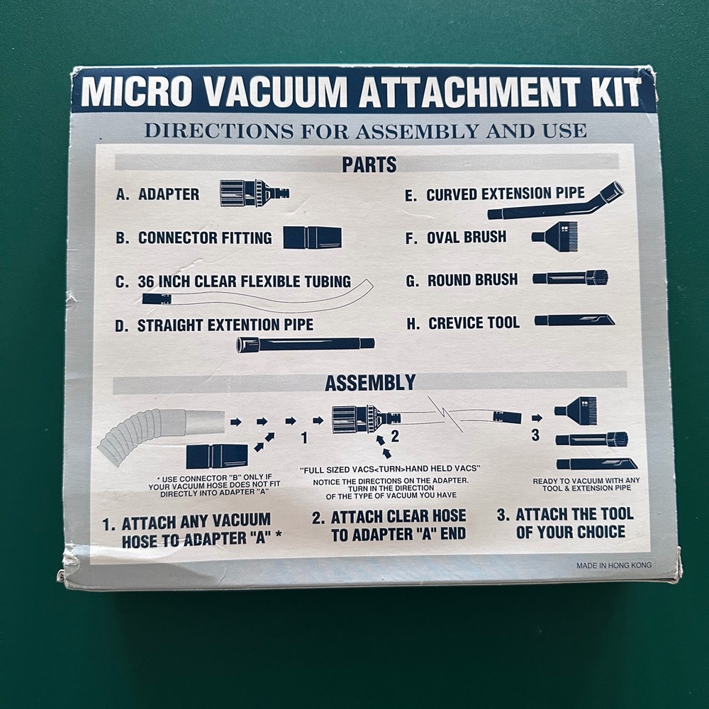 Micro Vacuum Attachment Kit - Picture 2 of 6